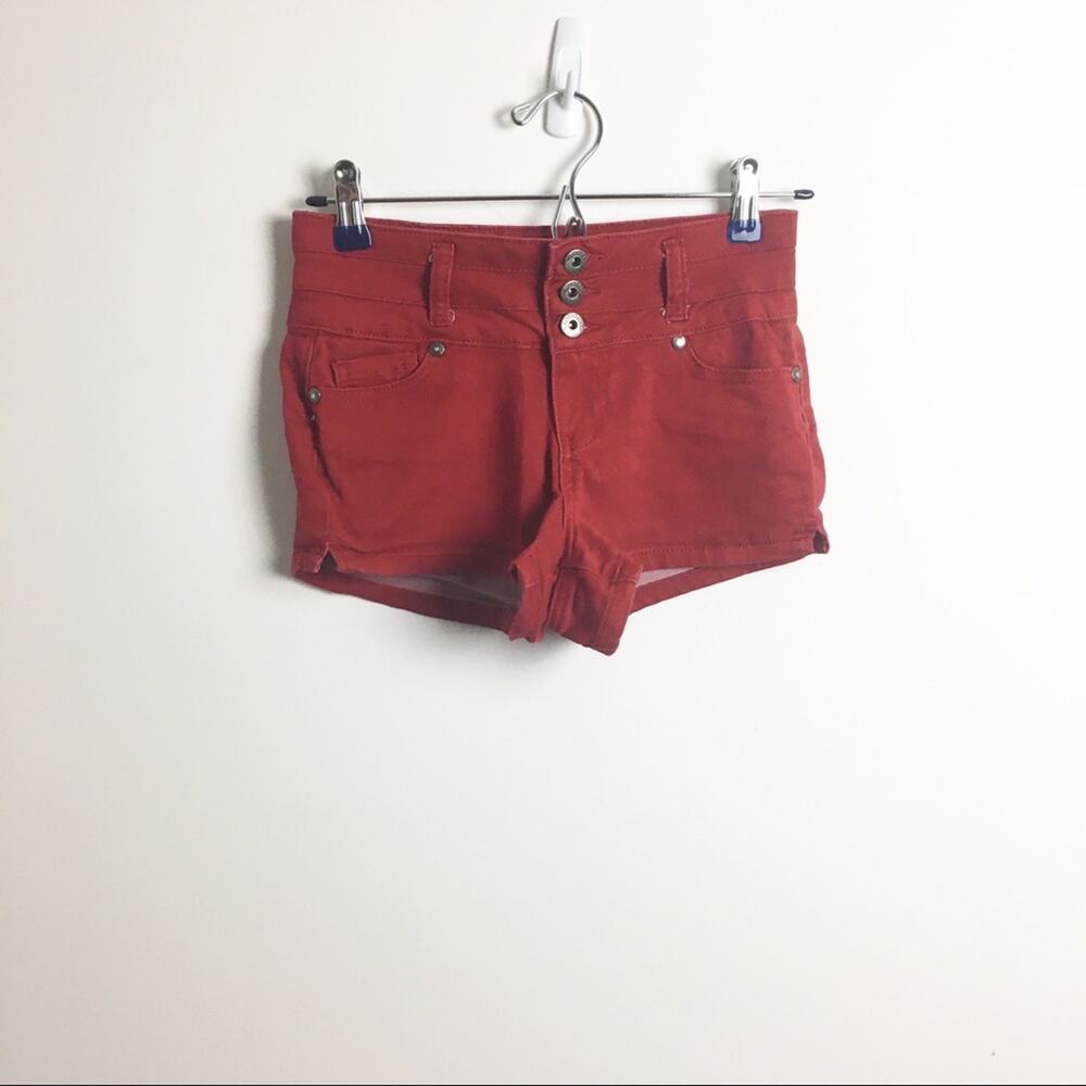 Blue Spice Short Shorts Red Juniors 1 / 2